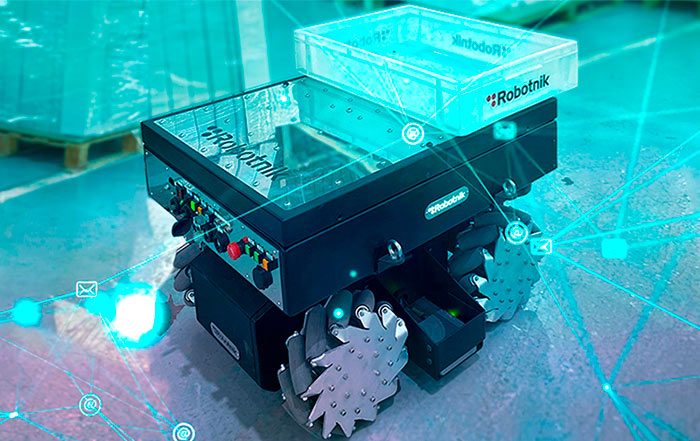 Industrial store mobile robot