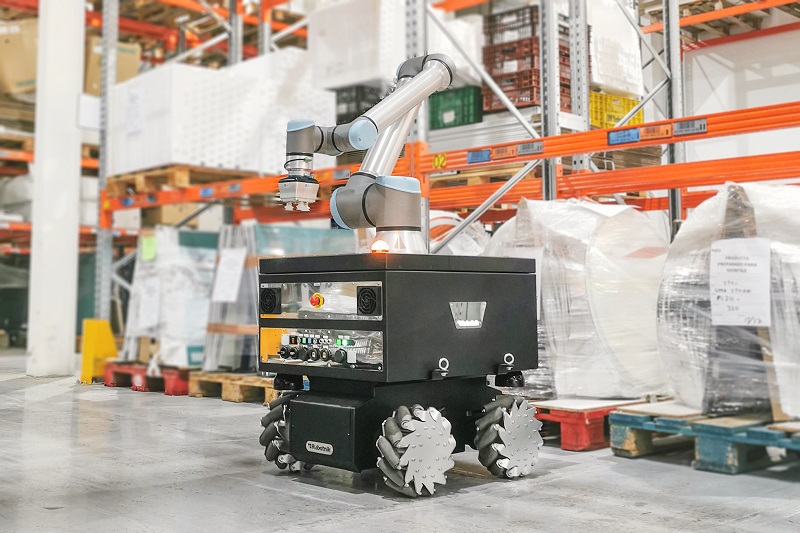 Mobil store industrial robots