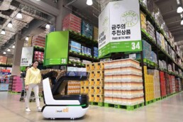autonomous shopping cart